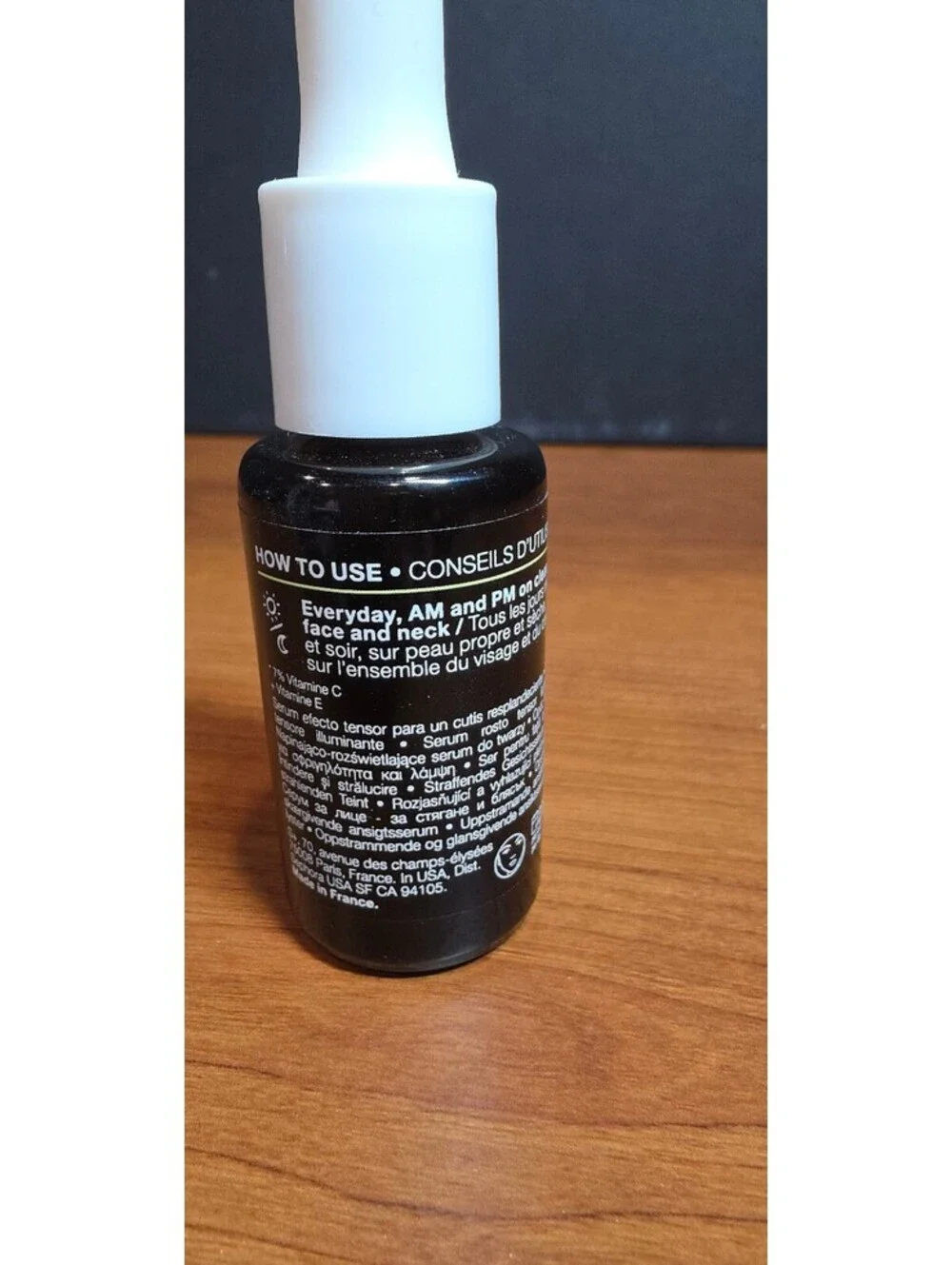 Sephora 7% vitamin C +E serum 0.5 fl oz